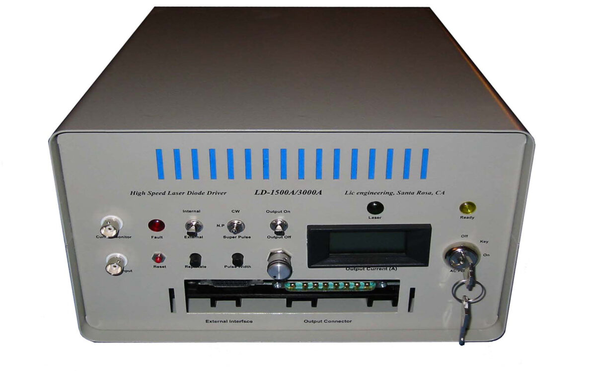 High Power Laser Diode Driver - LD-1500A/3000A | LIC Engineering